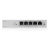 Hallatav L2 Gigabit PoE lauaarvuti võrgulüliti Zyxel GS1200-5HPV3 — 5x Gigabit (10/100/1000), PoE, DC-sisend, 10 Gbps lülitusvõime