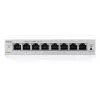 Hallatav L2 Gigabit Etherneti kommutaator Zyxel GS1200-8V3 — 8x RJ-45 10/100/1000, 16 Gbit/s, MAC 4000, lauaarvuti, hall