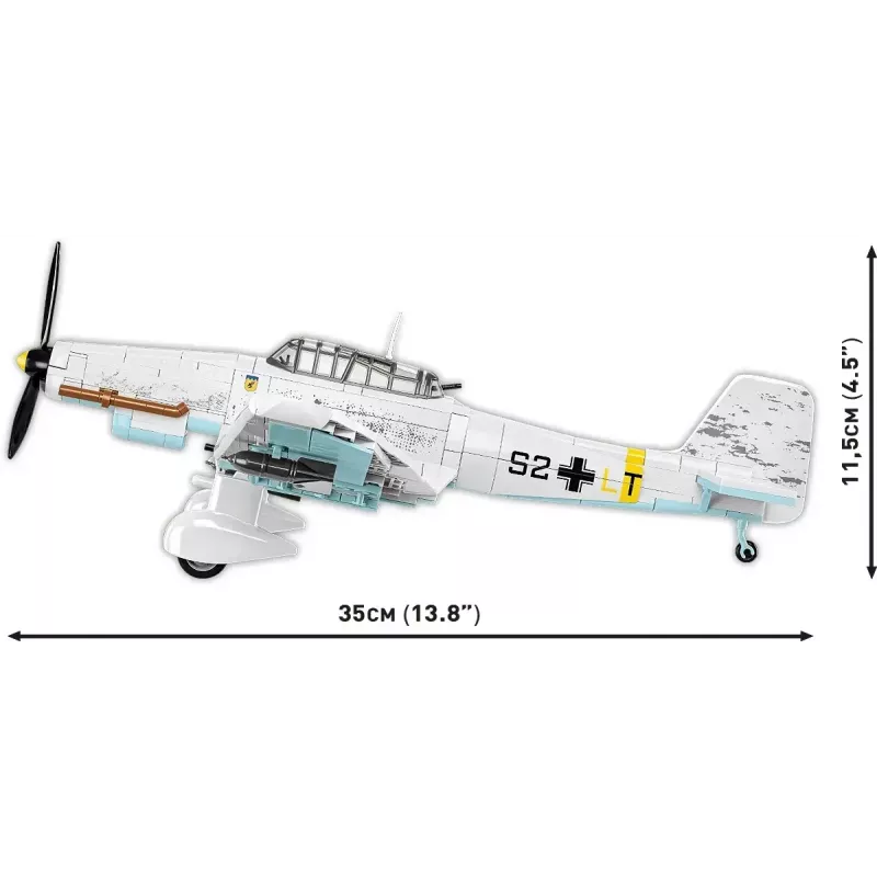 Cobi Blocks Junkers JU 87D-3 Stuka ehituskomplekt 556 tk