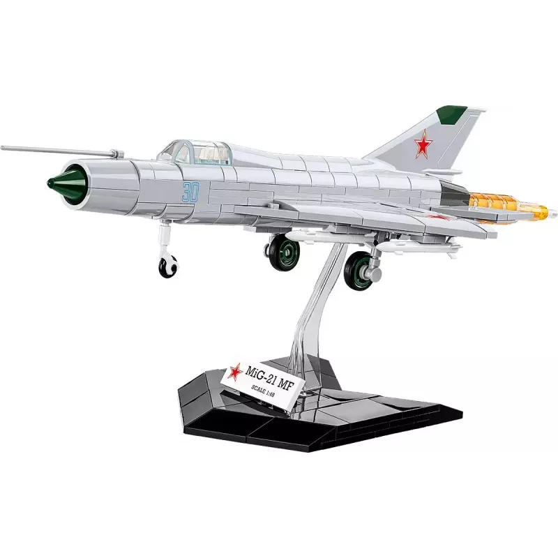 Ehitusklotsid Cobi Mig-21 MF 381 klotsi komplekt — ehitusmänguasi mudel