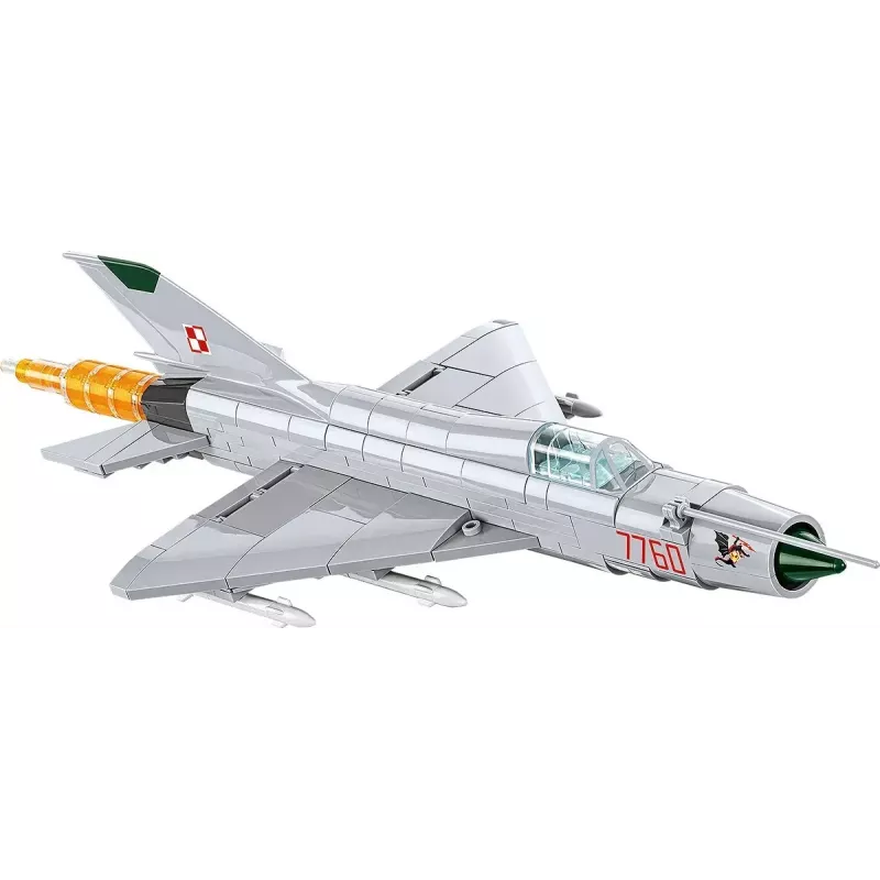 Ehitusklotsid Cobi Mig-21 MF 381 klotsi komplekt — ehitusmänguasi mudel