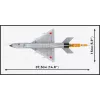 Ehitusklotsid Cobi Mig-21 MF 381 klotsi komplekt — ehitusmänguasi mudel