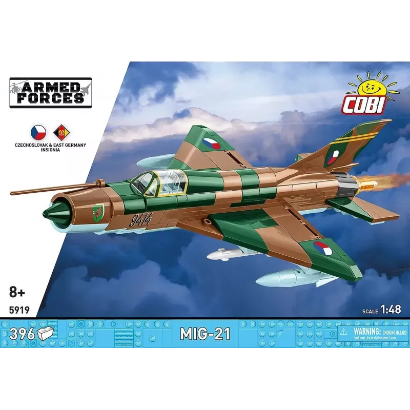 Cobi Mig-21 mudelikomplekt 396 tk – Cobi Blocks ehituskomplekt