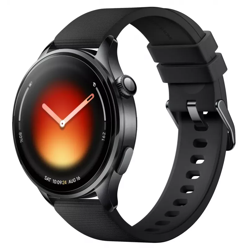 Nutikell Xiaomi Watch 5 — AMOLED 1.54 tolli 480x480, Bluetooth 5.4, veekindel, pulsikell, must