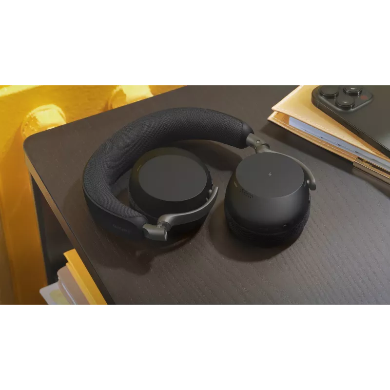 Jabra Evolve3 75 - MS Link390c (juhtmevaba laadimisalus) - must