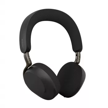 Jabra Evolve3 75 - MS Link390a (Juhtmeta laadimisalus) - Must