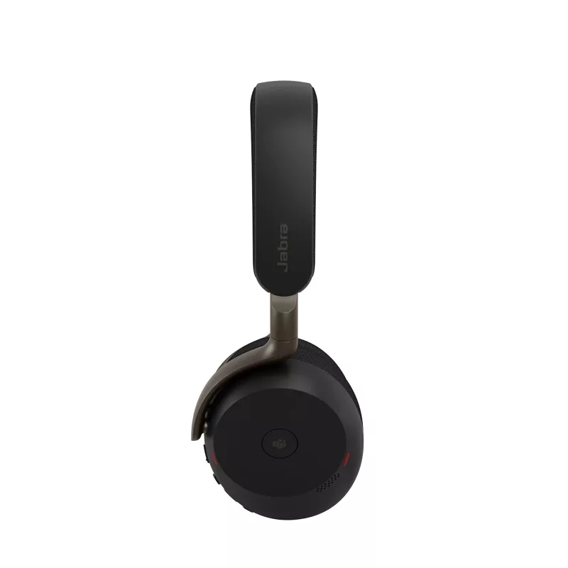 Jabra Evolve3 75 - MS Link390a - Must, Juhtmevaba, 20 - 20000 Hz, Kõned/Muusika, 180 g, Kõrvaklapid, Must
