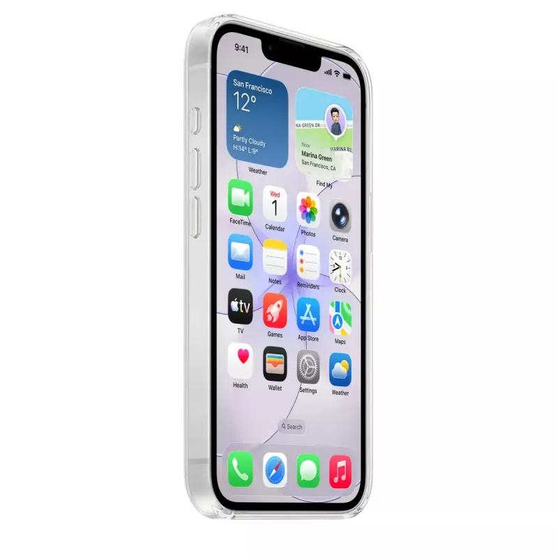Clear Protective Cover for Apple iPhone 17e – Läbipaistev PC-korpus, MagSafe, 6,1-tollise ekraani jaoks