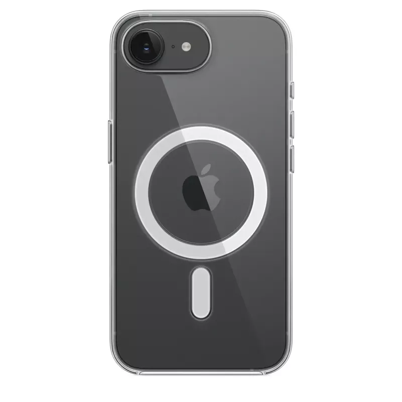 Clear Protective Cover for Apple iPhone 17e – Läbipaistev PC-korpus, MagSafe, 6,1-tollise ekraani jaoks