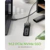 ICY BOX M.2 NVMe ümbris USB 3.2 Gen 2 USB-C, SSD ümbris, M.2, PCI Express, 10 Gbit/s, Hot-swap, Must