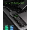 ICY BOX M.2 NVMe ümbris USB 3.2 Gen 2 USB-C, SSD ümbris, M.2, PCI Express, 10 Gbit/s, Hot-swap, Must