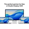 Monitor Apple Studio Display 27 tolli 5K Ultra HD LED — Standardklaas, kallutatava reguleerimisega alus, 5120×2880, sisseehitatud kõlarid, USB-hub, hõbedane