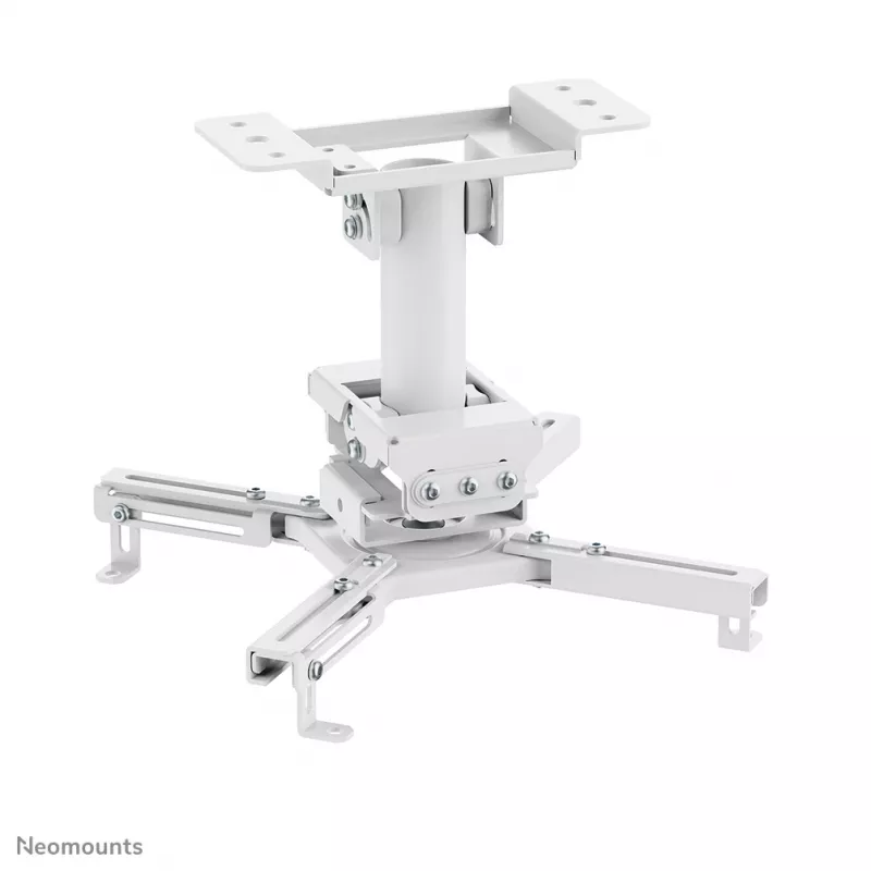 Laeprojektori kinnitus Neomounts CL25-530WH1 — täisliigutusega, maksimaalne koormus 45 kg, kõrgus 25,5 cm, valge