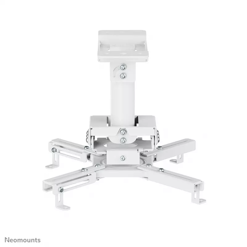 Laeprojektori kinnitus Neomounts CL25-530WH1 — täisliigutusega, maksimaalne koormus 45 kg, kõrgus 25,5 cm, valge