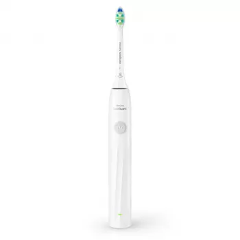 Laetav soniline hambahari Philips Sonicare 2100 HX4022/01 — 1 käepide, 2 harjapead, Li‑Ion aku, igapäevase hoolduse režiim