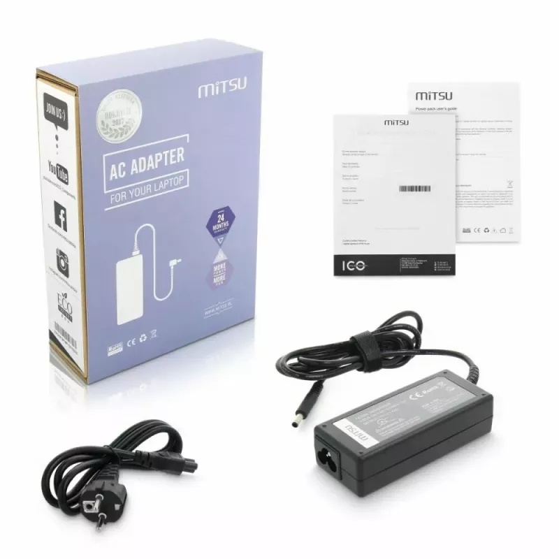 Toiteadapter MITSU ASUSe mudelile ZM/AS19342P 19V 3,42A (sülearvutitele ja ühilduvatele seadmetele)