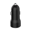 Autolaadija Gembird TA-UC-2A15-CAR-01 nutitelefon nutikell tahvelarvuti 2 USB-porti