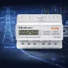 Kolmefaasiline DIN-liistu energiaarvesti QOLTEC 50978 — 400V, 100A