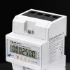 Kolmefaasiline energiamõõtur QOLTEC 50980 — 400 V, 100 A lähtestamisega