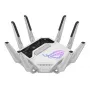 ASUS ROG Rapture GT-BE19000AI traadita ruuter 10 Gigabit Ethernet kolmeribaline (2,4 GHz / 5 GHz / 6 GHz) Valge