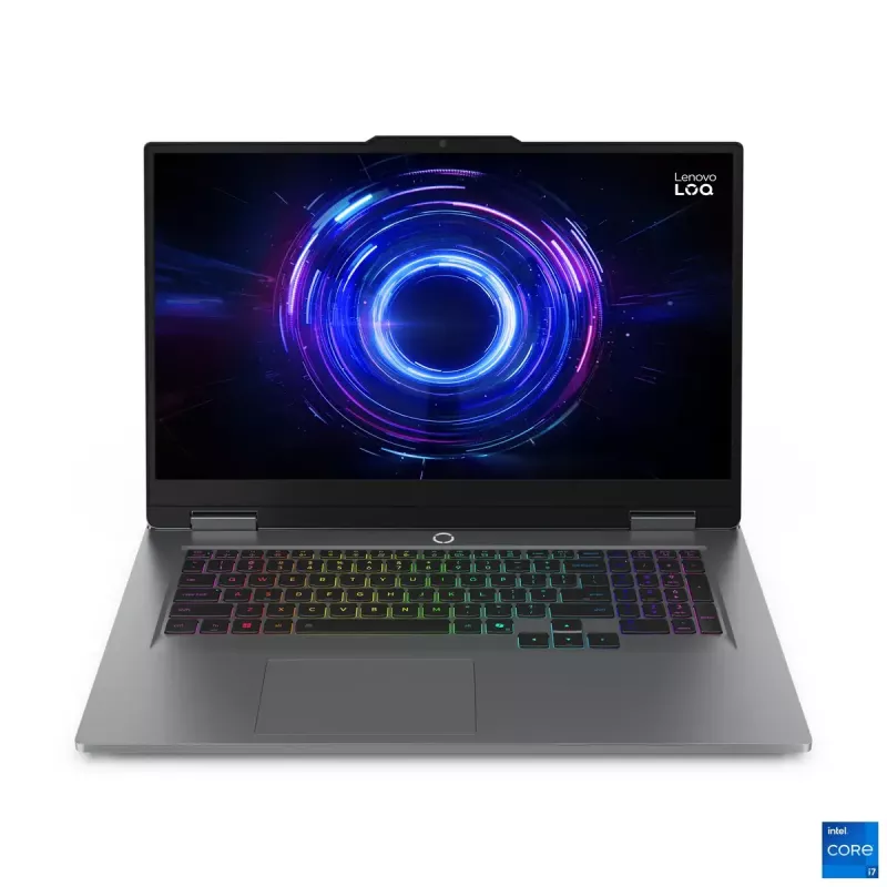 Sülearvuti Lenovo LOQ 17IRX10 17,3-tolline FHD IPS i7-13650HX 16 GB DDR5 1 TB SSD NVIDIA GeForce RTX 5060 8 GB Windows 11 Home Luna Grey