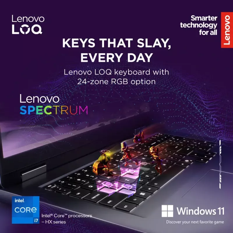 Sülearvuti Lenovo LOQ 17IRX10 17,3-tolline FHD IPS i7-13650HX 16 GB DDR5 1 TB SSD NVIDIA GeForce RTX 5060 8 GB Windows 11 Home Luna Grey