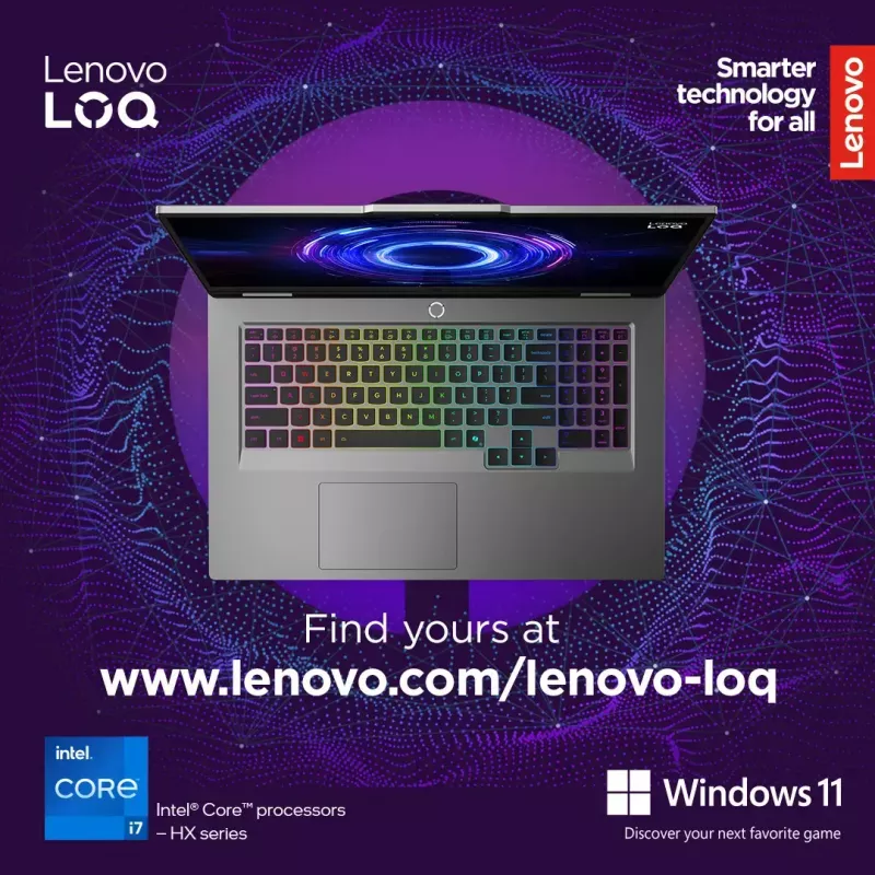 Sülearvuti Lenovo LOQ 17IRX10 17,3-tolline FHD IPS i7-13650HX 16 GB DDR5 1 TB SSD NVIDIA GeForce RTX 5060 8 GB Windows 11 Home Luna Grey