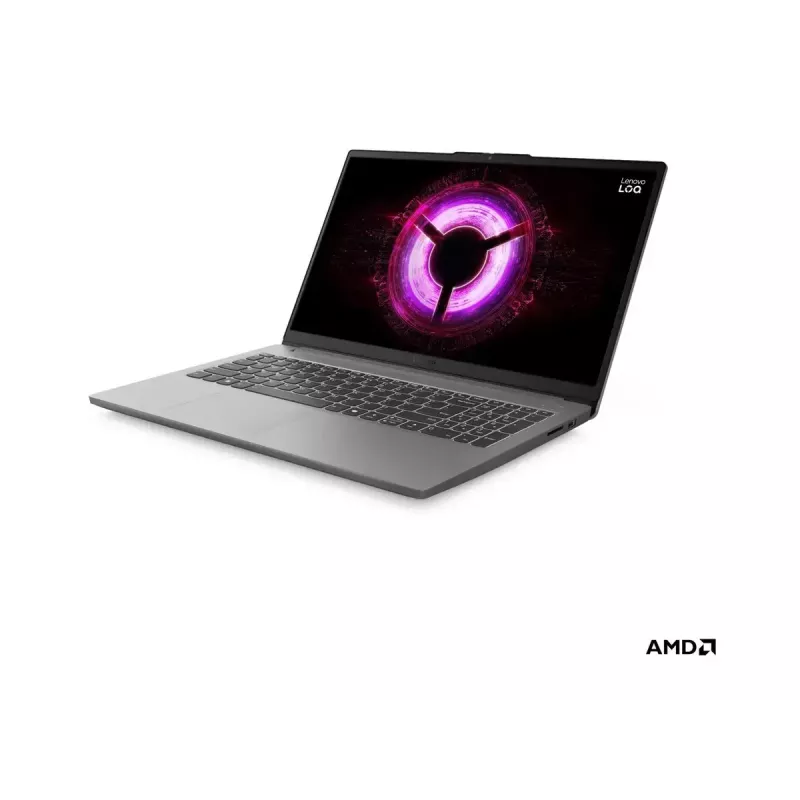 Sülearvuti Lenovo LOQ 15ARP10E 15,6 tolli FHD IPS Luna Grey — AMD Ryzen 7 7735HS, 16GB DDR5, 512GB SSD, NVIDIA RTX 4050 6GB, Win11 Home
