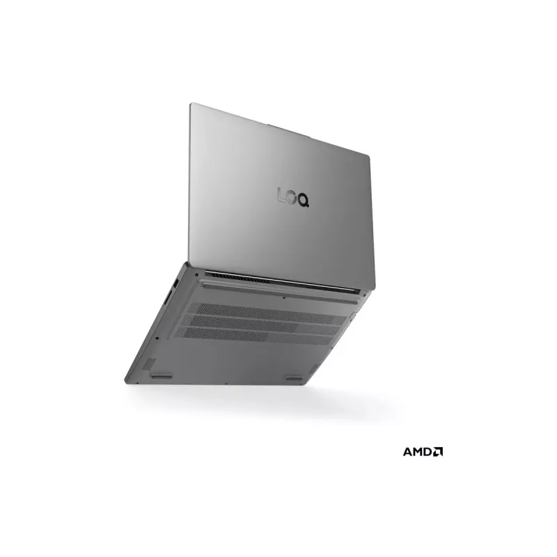 Sülearvuti Lenovo LOQ 15ARP10E 15,6 tolli FHD IPS Luna Grey — AMD Ryzen 7 7735HS, 16GB DDR5, 512GB SSD, NVIDIA RTX 4050 6GB, Win11 Home