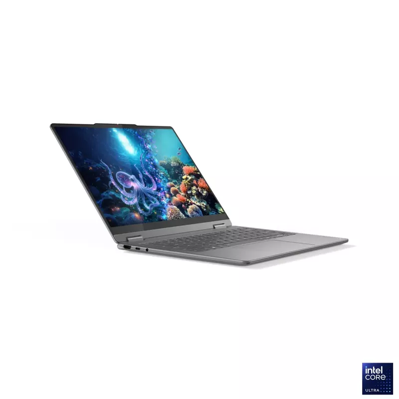 Lenovo Yoga 7 2-in-1 14ILL10 | Luna Grey | 14 tolli | OLED | puutetundlik ekraan | WUXGA | 1920 x 1200 pikslit | Intel Core Ultra 7 | 256V | 16 GB | joodetud LPDDR5x | pooljuhtketta maht 512 GB | Intel Arc Graphics 140V | Windows 11 Home | 802.11be | Bluetooth versioon 5.4 | klaviatuuri keel inglise | klaviatuur taustvalgustusega | garantii 24 kuud | aku garantii 12 kuud