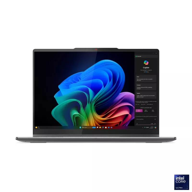 Lenovo Yoga 7 2-in-1 14ILL10 | Luna Grey | 14 tolli | OLED | puutetundlik ekraan | WUXGA | 1920 x 1200 pikslit | Intel Core Ultra 7 | 256V | 16 GB | joodetud LPDDR5x | pooljuhtketta maht 512 GB | Intel Arc Graphics 140V | Windows 11 Home | 802.11be | Bluetooth versioon 5.4 | klaviatuuri keel inglise | klaviatuur taustvalgustusega | garantii 24 kuud | aku garantii 12 kuud