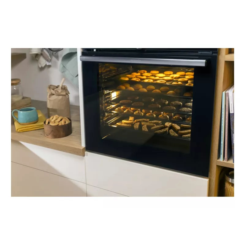 Gorenje Elektrisk ugn BOS6737E06B RAL9005, Large, Electric, 77 L, 77 L, 2300 W, 300 °C