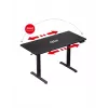 Sirge mängulaud Huzaro Hero 8.2 Must MDF ristkülikukujuline 1200x600 mm, reguleeritav kõrgus 720–1180 mm, 80 kg kandevõime