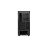 PC korpus DeepCool CH510 Midi Tower Must — karastatud klaas, microATX/ATX, toetab 360 mm ees/üleval radiaatoreid, maks GPU 38 cm, toiteplokk all, 7 laienduspesa