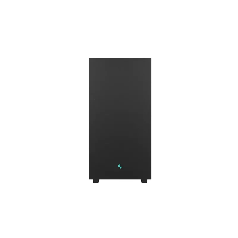 PC korpus DeepCool CH510 Midi Tower Must — karastatud klaas, microATX/ATX, toetab 360 mm ees/üleval radiaatoreid, maks GPU 38 cm, toiteplokk all, 7 laienduspesa