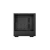 PC korpus DeepCool CH510 Midi Tower Must — karastatud klaas, microATX/ATX, toetab 360 mm ees/üleval radiaatoreid, maks GPU 38 cm, toiteplokk all, 7 laienduspesa