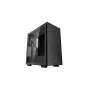 PC korpus DeepCool CH510 Midi Tower Must — karastatud klaas, microATX/ATX, toetab 360 mm ees/üleval radiaatoreid, maks GPU 38 cm, toiteplokk all, 7 laienduspesa
