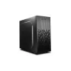 PC korpus DeepCool Matrexx 30 SI Mini Torn — Micro ATX/Mini-ITX, 3x3,5-tollist + 2x2,5-tollist sahtlit, 25 cm GPU, 15,1 cm CPU jahuti, ülemine toiteplokk, must