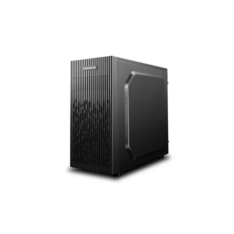 PC korpus DeepCool Matrexx 30 SI Mini Torn — Micro ATX/Mini-ITX, 3x3,5-tollist + 2x2,5-tollist sahtlit, 25 cm GPU, 15,1 cm CPU jahuti, ülemine toiteplokk, must