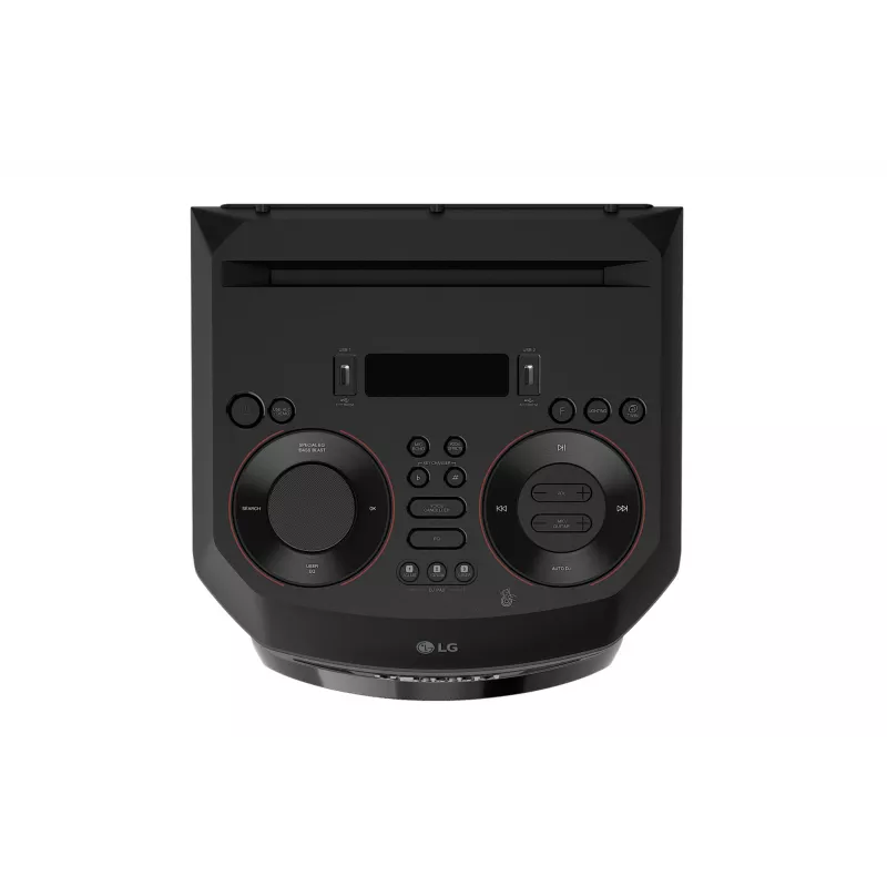 Peokõlar LG XBOOM RNC5 — 2.0 kanalit, 2-tee, Bluetooth 4.0 (AAC/SBC), USB-A, FM, RGB LED, 13,8 kg