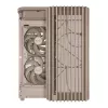 PC korpus ASUS ProArt PA401 Wood Edition Beež — mid-tower, metallist esipaneel