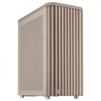 Arvutikorpus ASUS ProArt PA401 Wood Mesh PWM Beež — ATX, puit, 2×160 mm ees, 1×120 mm taga, 2×3,5 tolli + 2×2,5 tolli pesa