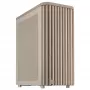 Arvutikorpus ASUS ProArt PA401 Wood Mesh PWM Beež — ATX, puit, 2×160 mm ees, 1×120 mm taga, 2×3,5 tolli + 2×2,5 tolli pesa