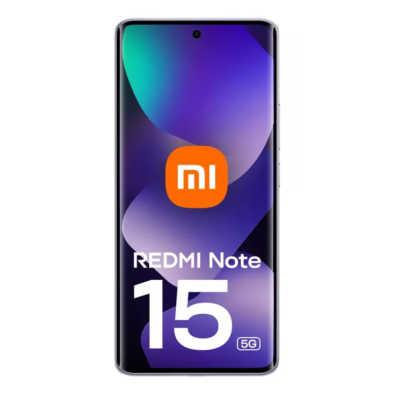 Nutitelefon Xiaomi Redmi Note 15 5G — Snapdragon 6 Gen 3, 8 GB muutmälu, 256 GB, 6,67-tolline FHD+, 108 MP, 5520 mAh, lilla