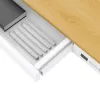 Elektrikõrgusega reguleeritav laud ActiveJet ET119W-C 140x70 cm — 1 mootor, kõrgus 725–1225 mm, valge/tamm