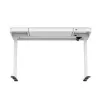 Elektriliselt reguleeritav töölaud ActiveJet ET119W-C 140x70 cm, käik 50 cm, koormus 45 kg, valge