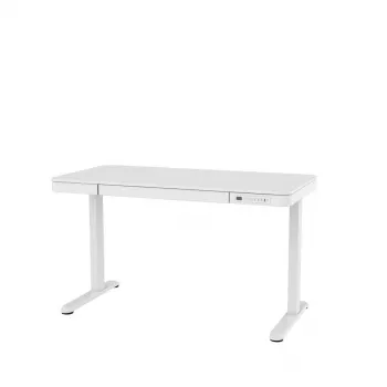 Elektriliselt reguleeritav töölaud ActiveJet ET119W-C 140x70 cm, käik 50 cm, koormus 45 kg, valge