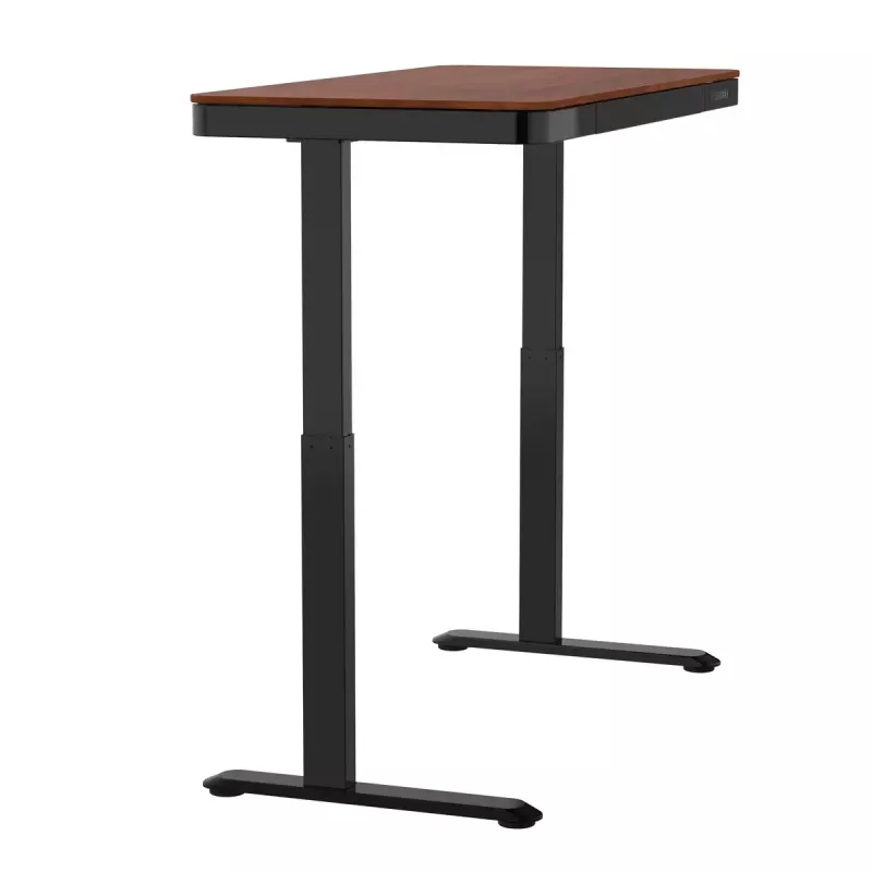 Laud ActiveJet ET119W-C elektriline kõrguse reguleerimisega laud 140x70 cm must/pähkel USB-A ja USB-C portidega