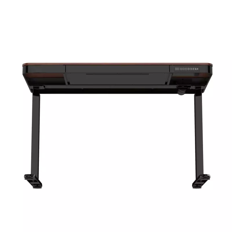 Laud ActiveJet ET119W-C elektriline kõrguse reguleerimisega laud 140x70 cm must/pähkel USB-A ja USB-C portidega