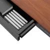 Laud ActiveJet ET119W-C elektriline kõrguse reguleerimisega laud 140x70 cm must/pähkel USB-A ja USB-C portidega